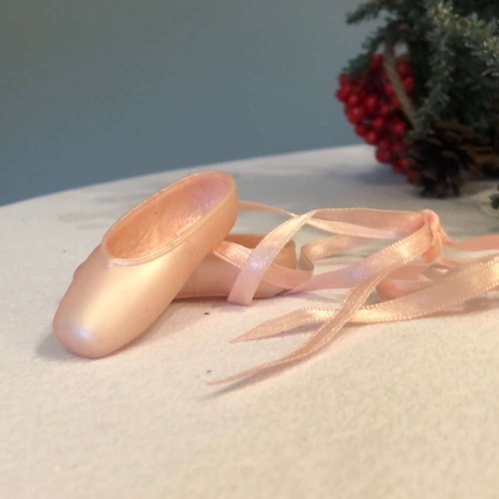 Pink Ballet Shoes Ornament